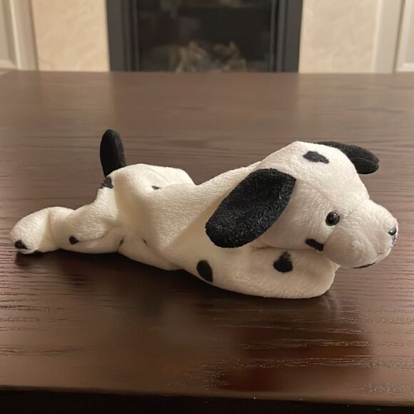 Vintage Original Ty Beanie Baby Dotty the Dalmatian 1996 Good Condition 9” long - Picture 3 of 7